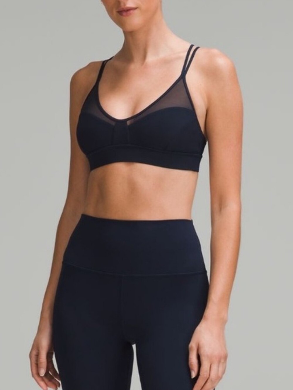 Lululemon Anew Bra In True Navy Size 6